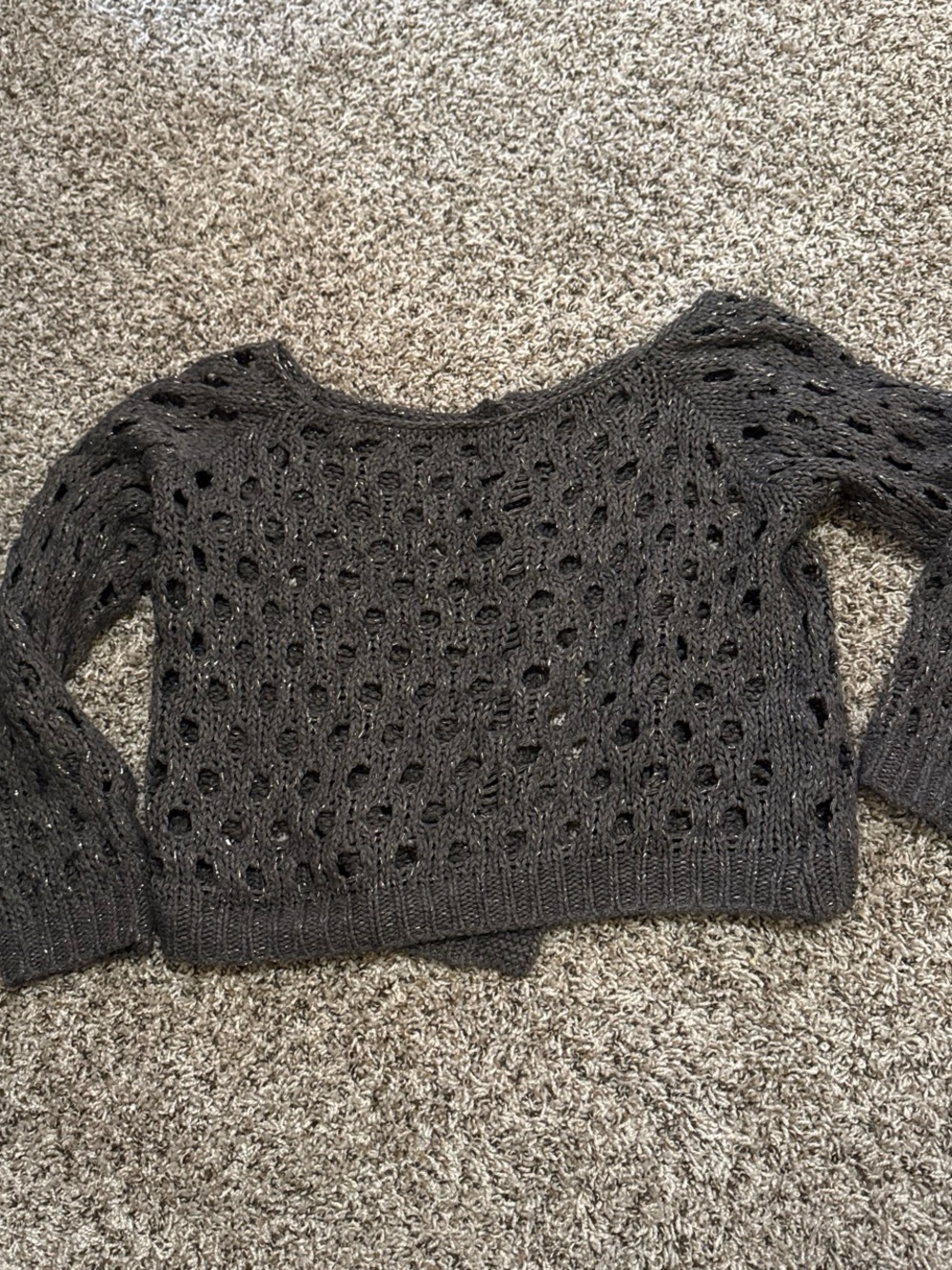 Vintage Italian Crochet Sweater